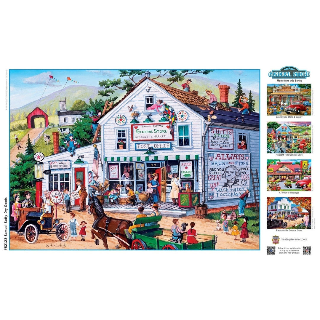 MasterPieces 1000 Piece Jigsaw Puzzle General Store Samuel Sutty 19.25x26.75 Image 4