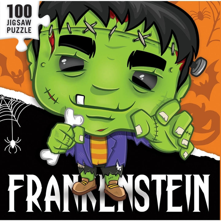 Frankenstein 100 Piece Chibi Jigsaw Puzzle Eco-Friendly Recycled Material Image 3