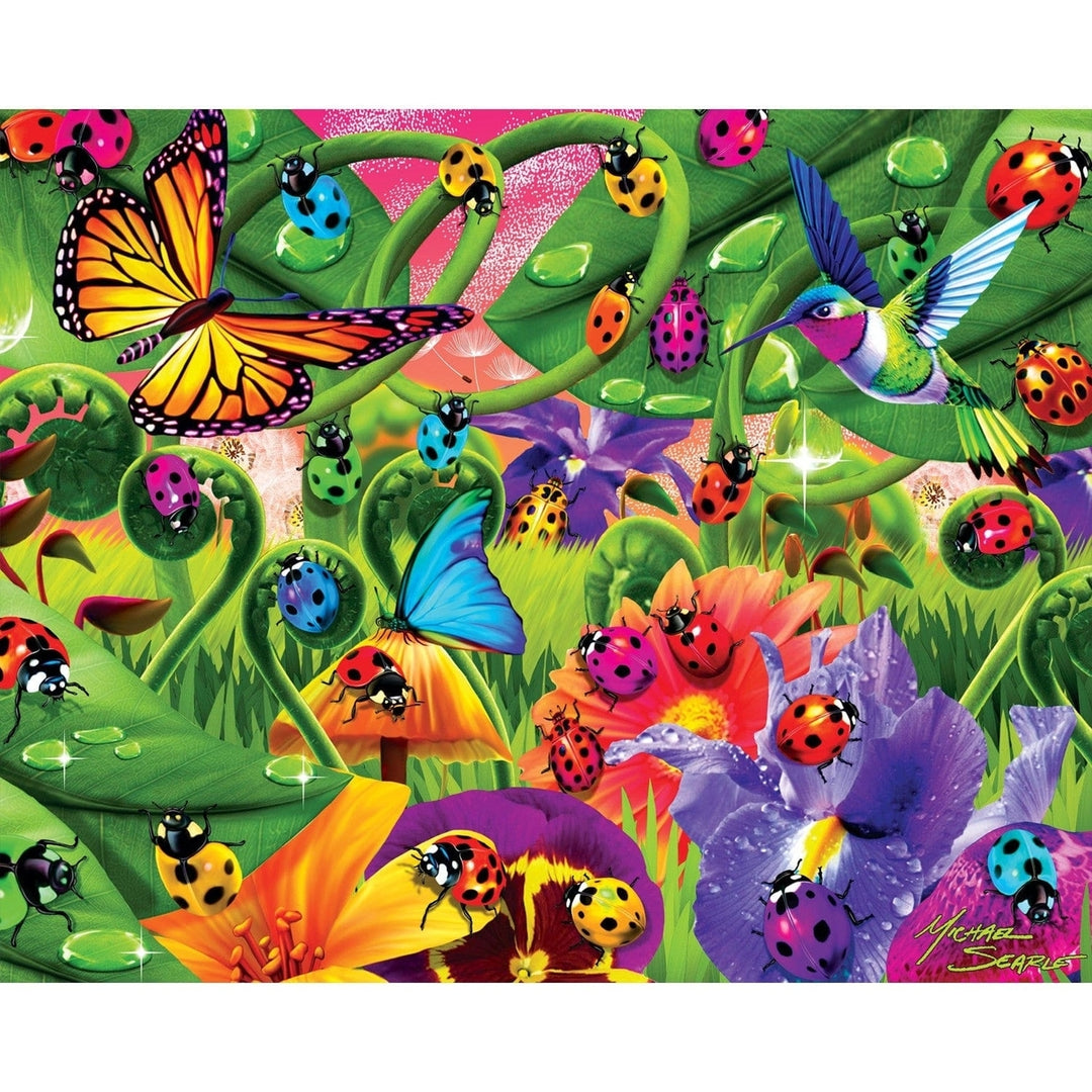 MasterPieces Glow in the Dark Jigsaw Puzzles 100 Piece 4 Pack Kids V2 Image 4