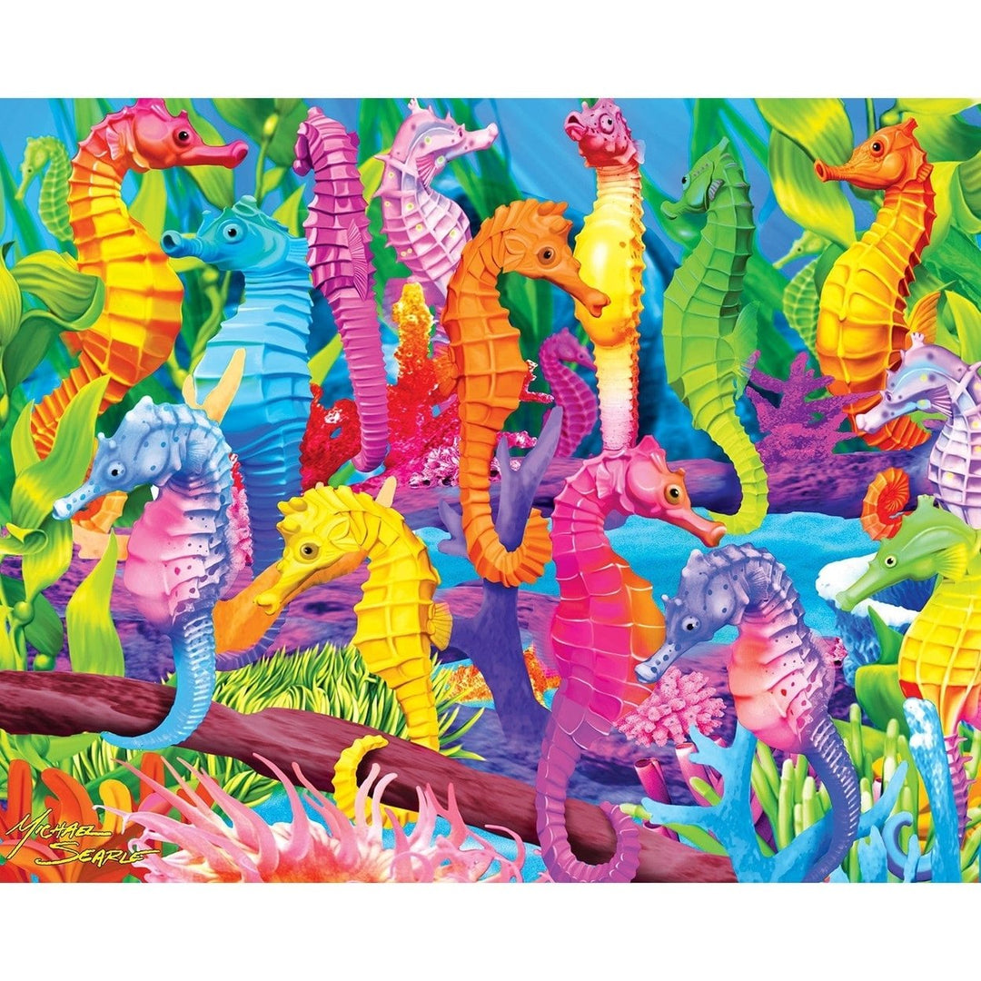 MasterPieces Glow in the Dark Jigsaw Puzzles 100 Piece 4 Pack Kids V2 Image 6