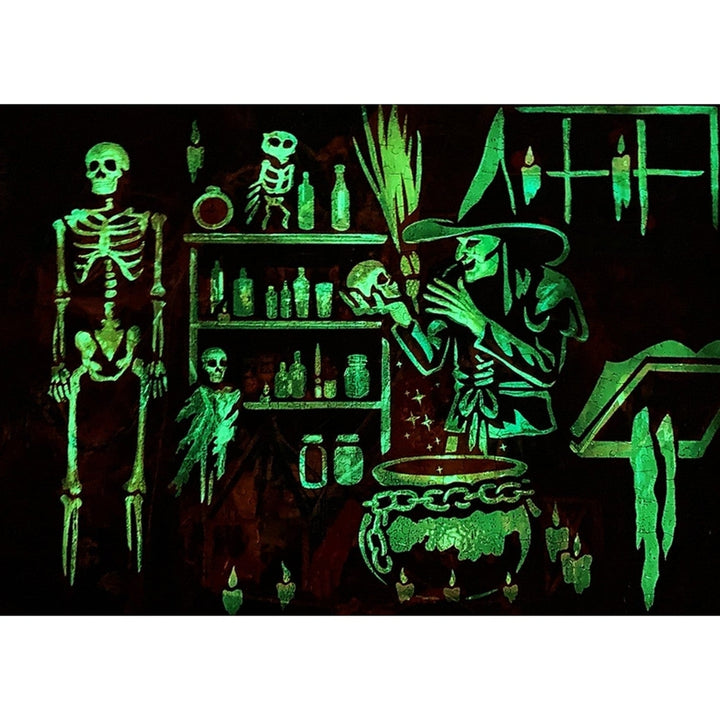 MasterPieces Glow in the Dark 500 Piece Halloween Jigsaw Puzzle 15x21 Inches Image 4