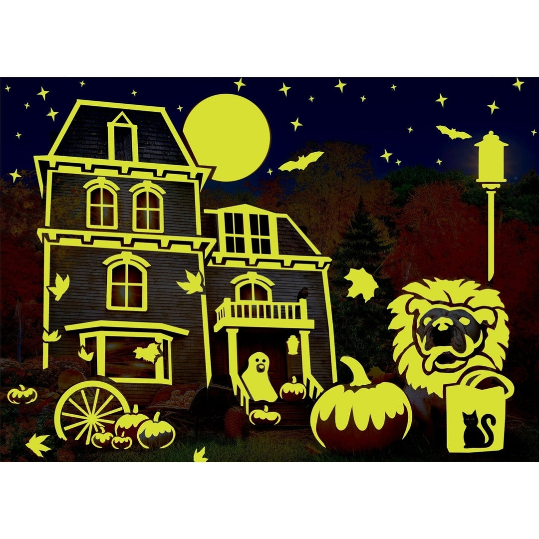 MasterPieces Glow in the Dark Halloween Puzzle 500 Piece 15x21 Recycled Material Image 4