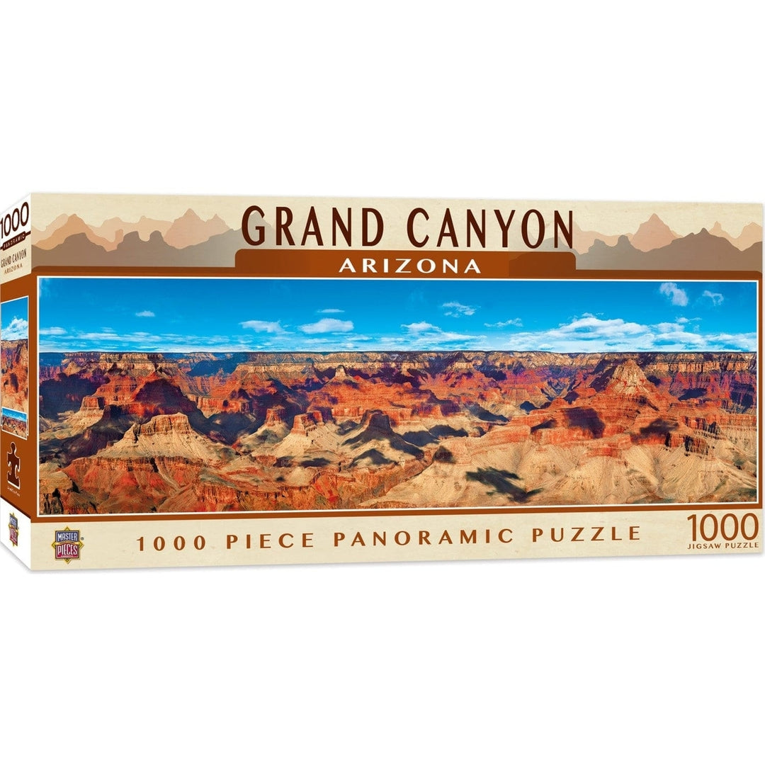 Grand Canyon Arizona 1000 Piece Panoramic Jigsaw Puzzle 27x20 Eco-Friendly Image 1