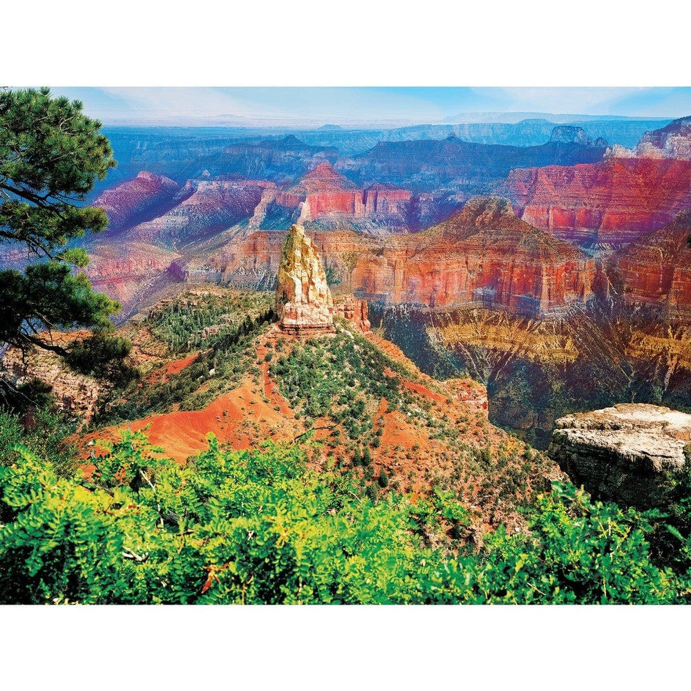 MasterPieces 550 Piece Grand Canyon North Rim Jigsaw Puzzle 18x24 USA Made Image 2