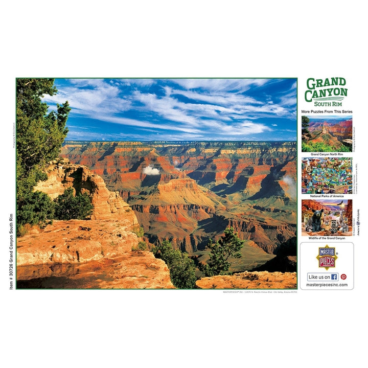 MasterPieces Grand Canyon South Rim 550 Piece Jigsaw Puzzle 18x24 inches Image 4