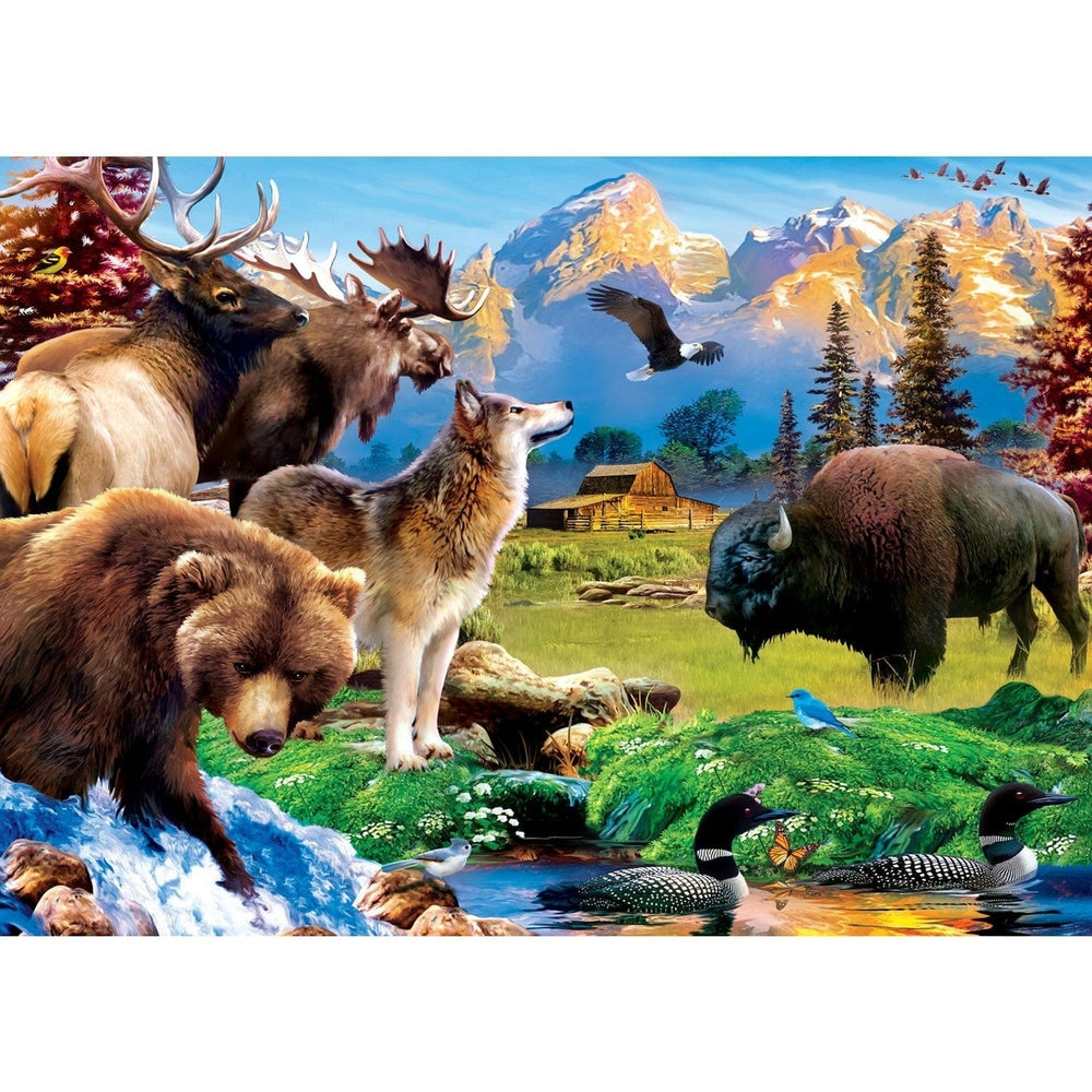 Grand Teton National Park 500 Piece Jigsaw Puzzle 100% Recycled Material USA Made Image 2