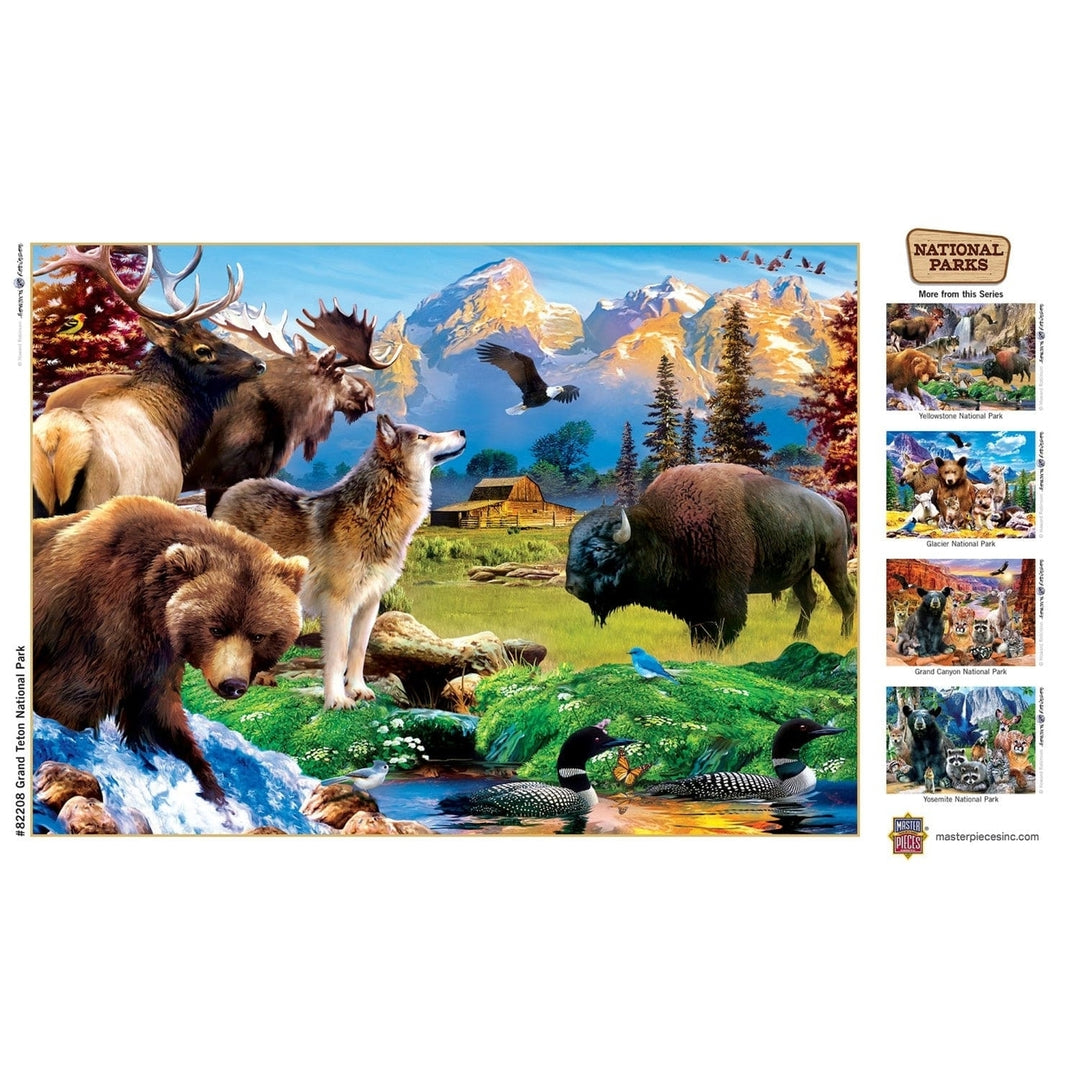 Grand Teton National Park 500 Piece Jigsaw Puzzle 100% Recycled Material USA Made Image 4