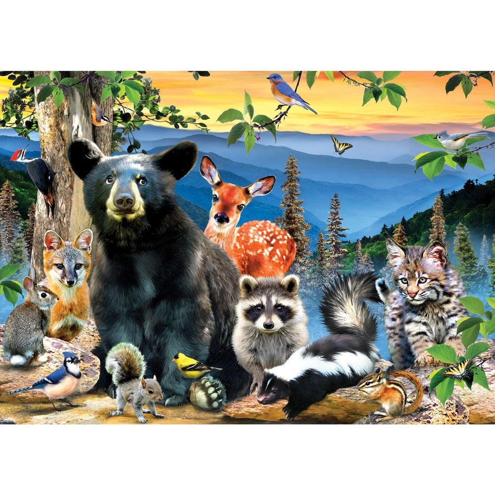 Great Smoky Mountains National Park 500 Piece Jigsaw Puzzle Eco-Friendly Material Image 2