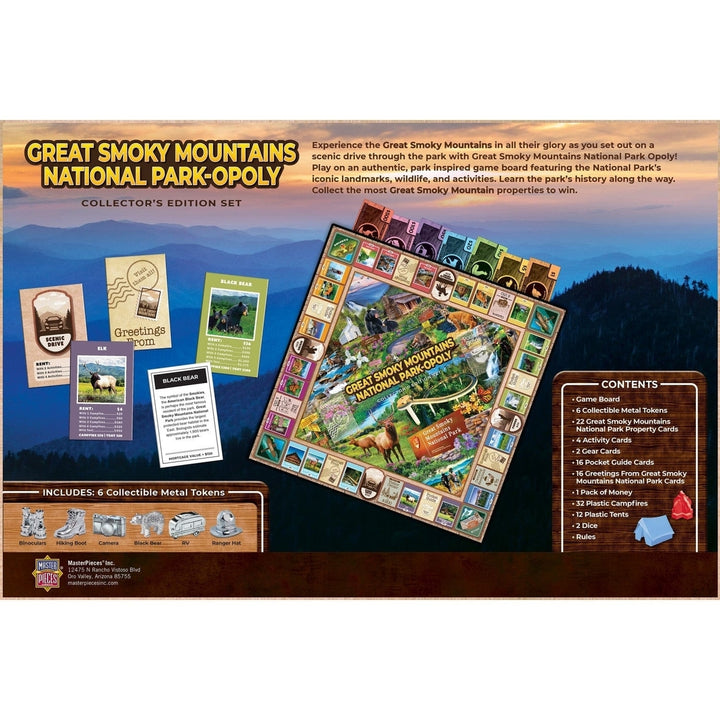 Great Smoky Mountains National Park Opoly Image 3