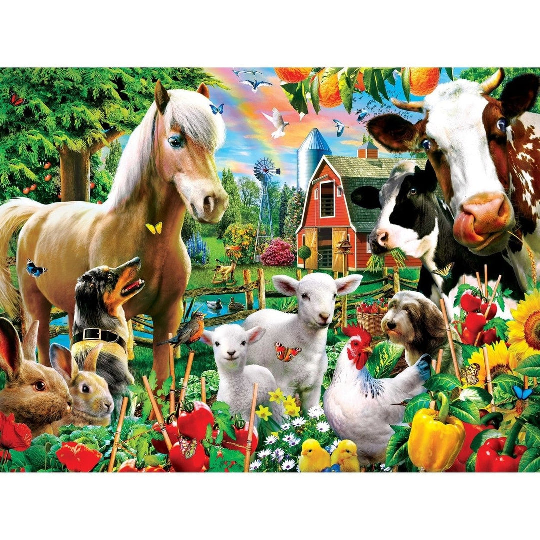 Green Acres - Garden Gathering 300 Piece EZ Grip Jigsaw Puzzle Image 2