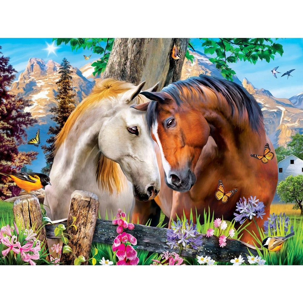 Green Acres - Mountain Meadow Farm 300 Piece EZ Grip Jigsaw Puzzle Image 2