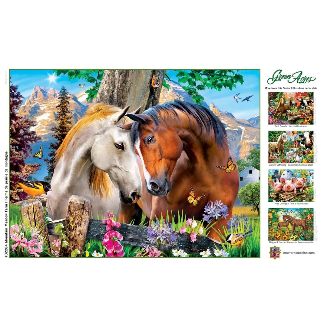 Green Acres - Mountain Meadow Farm 300 Piece EZ Grip Jigsaw Puzzle Image 4