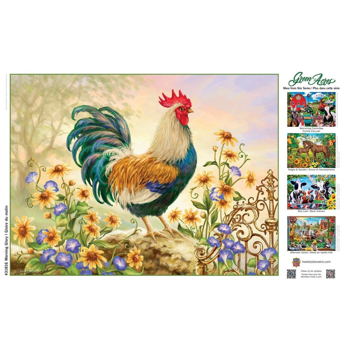 Green Acres - Morning Glory 300 Piece EZ Grip Jigsaw Puzzle Image 4