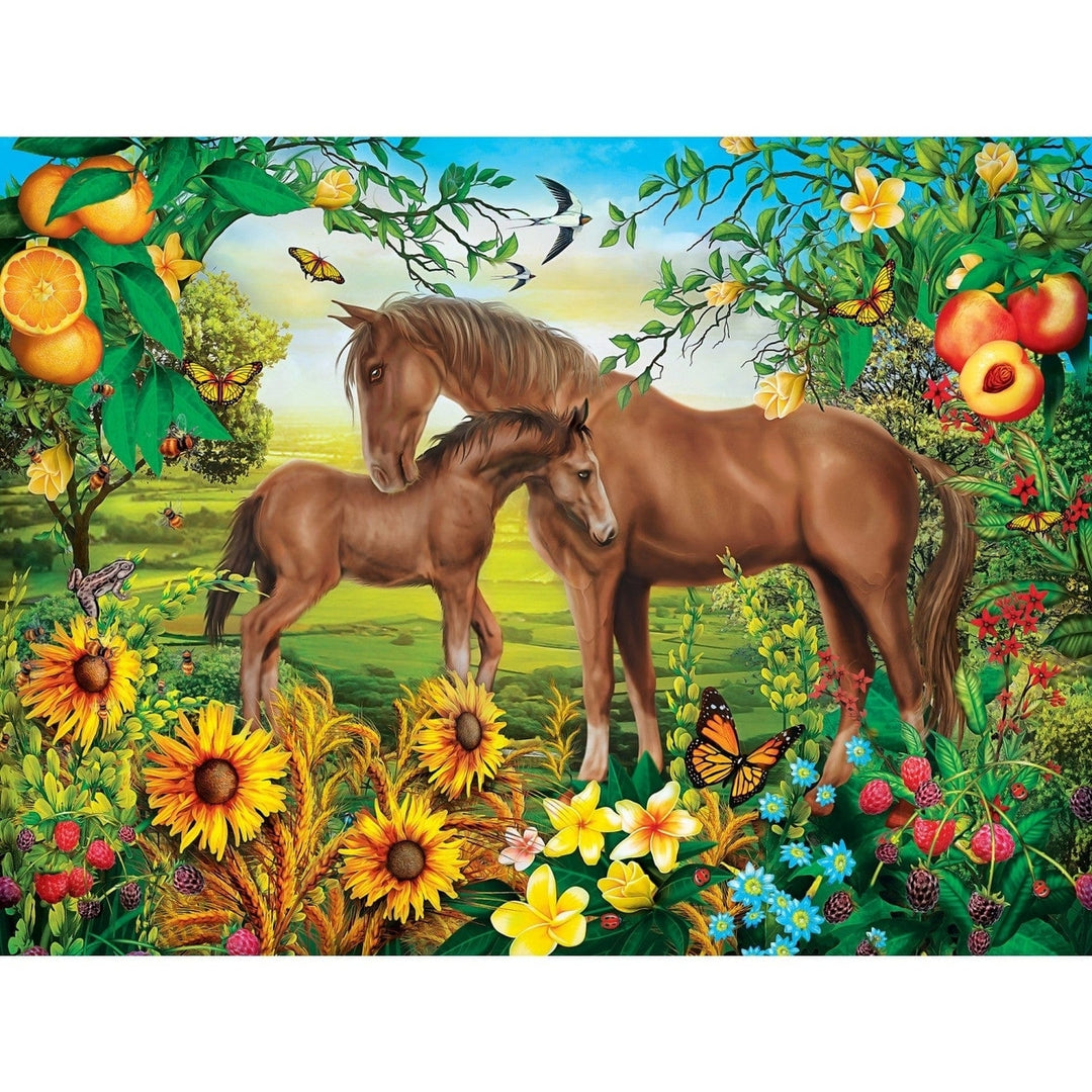 MasterPieces Green Acres EZ Grip Jigsaw Puzzle 300 Piece Farm Animals 18x24 Image 2