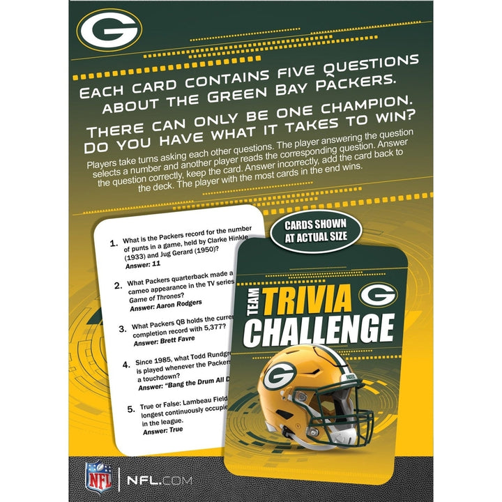 Green Bay Packers Trivia Challenge Image 3