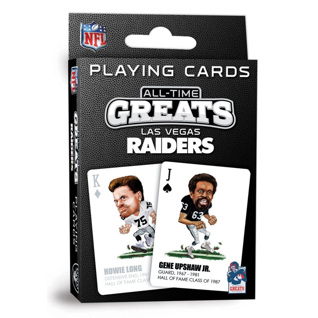 Las Vegas Raiders Playing Cards 54 Card Deck Officially Licensed Team Cards Image 1