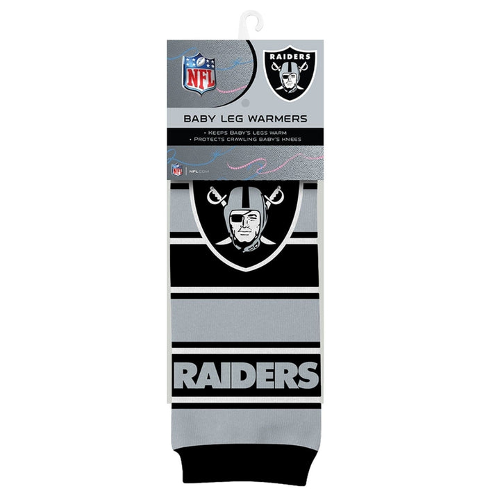 Las Vegas Raiders Baby Leg Warmers Cotton Spandex Unisex Infant Toddler Image 2