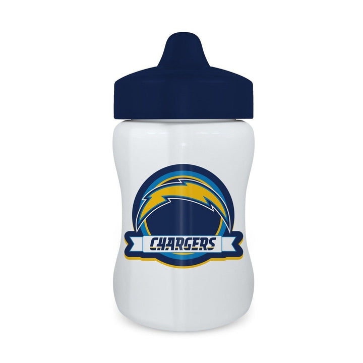 Los Angeles Chargers Sippy Cup BPA Free 9oz Ergonomic Toddler Cup Official NFL Image 1