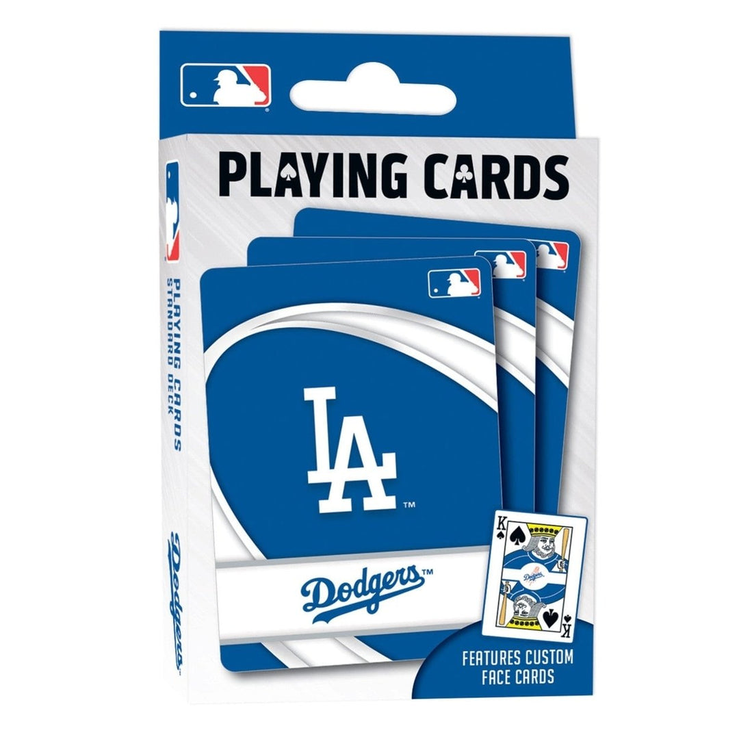 Los Angeles Dodgers Playing Cards 54 Card Deck Officially Licensed MLB Deck Image 1