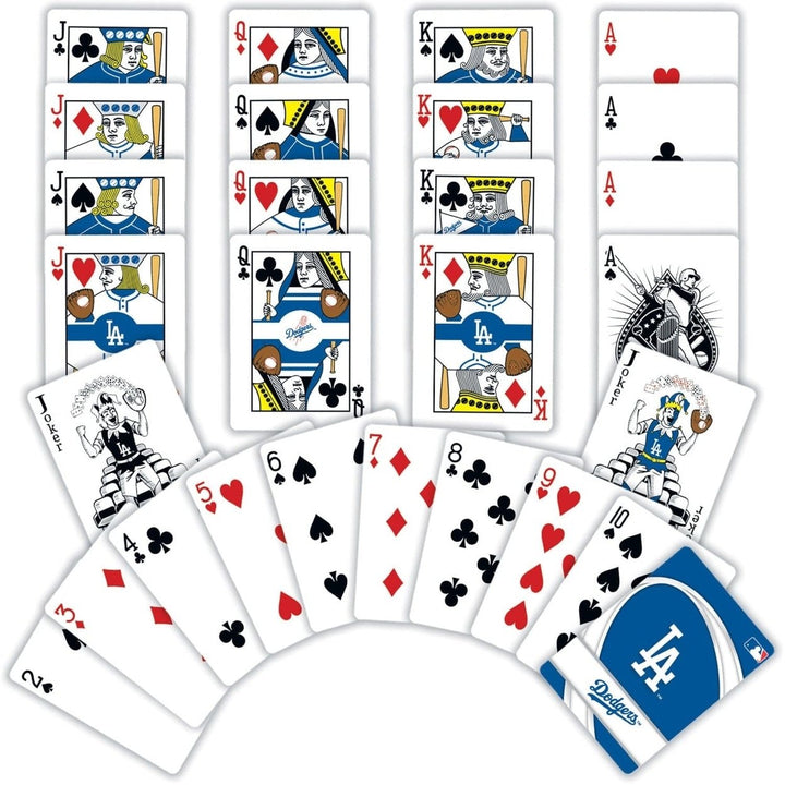 Los Angeles Dodgers Playing Cards 54 Card Deck Officially Licensed MLB Deck Image 2