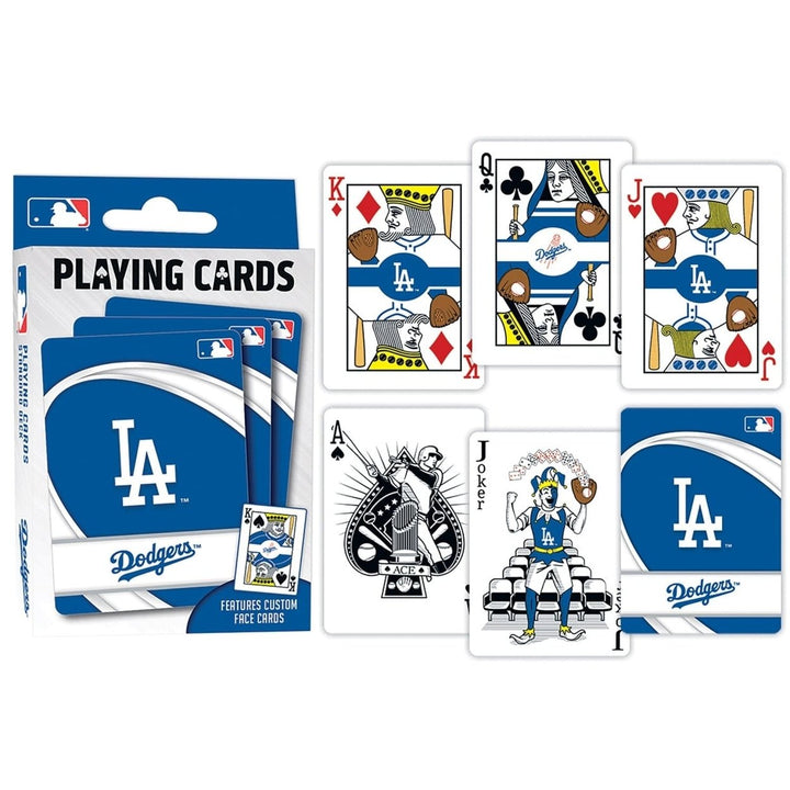 Los Angeles Dodgers Playing Cards 54 Card Deck Officially Licensed MLB Deck Image 3