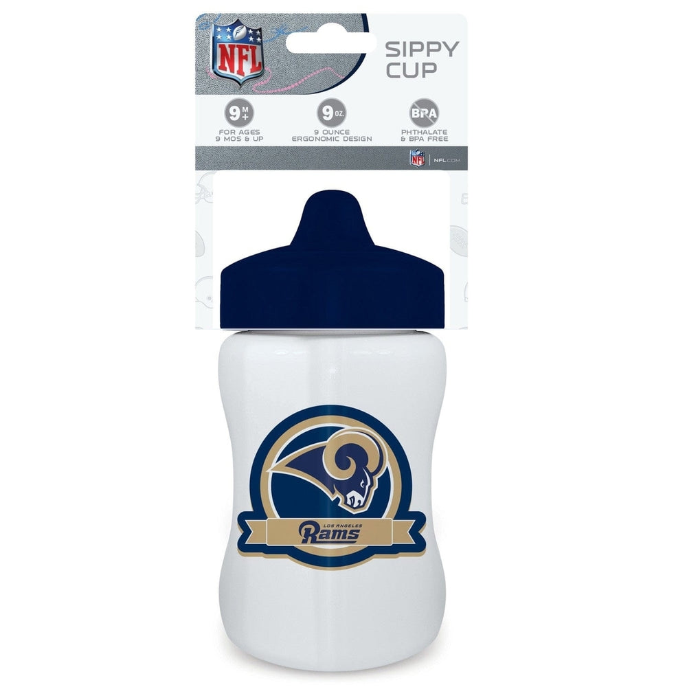 Los Angeles Rams Sippy Cup BPA-Free Shatterproof 9oz Toddler Unisex Cup Image 2