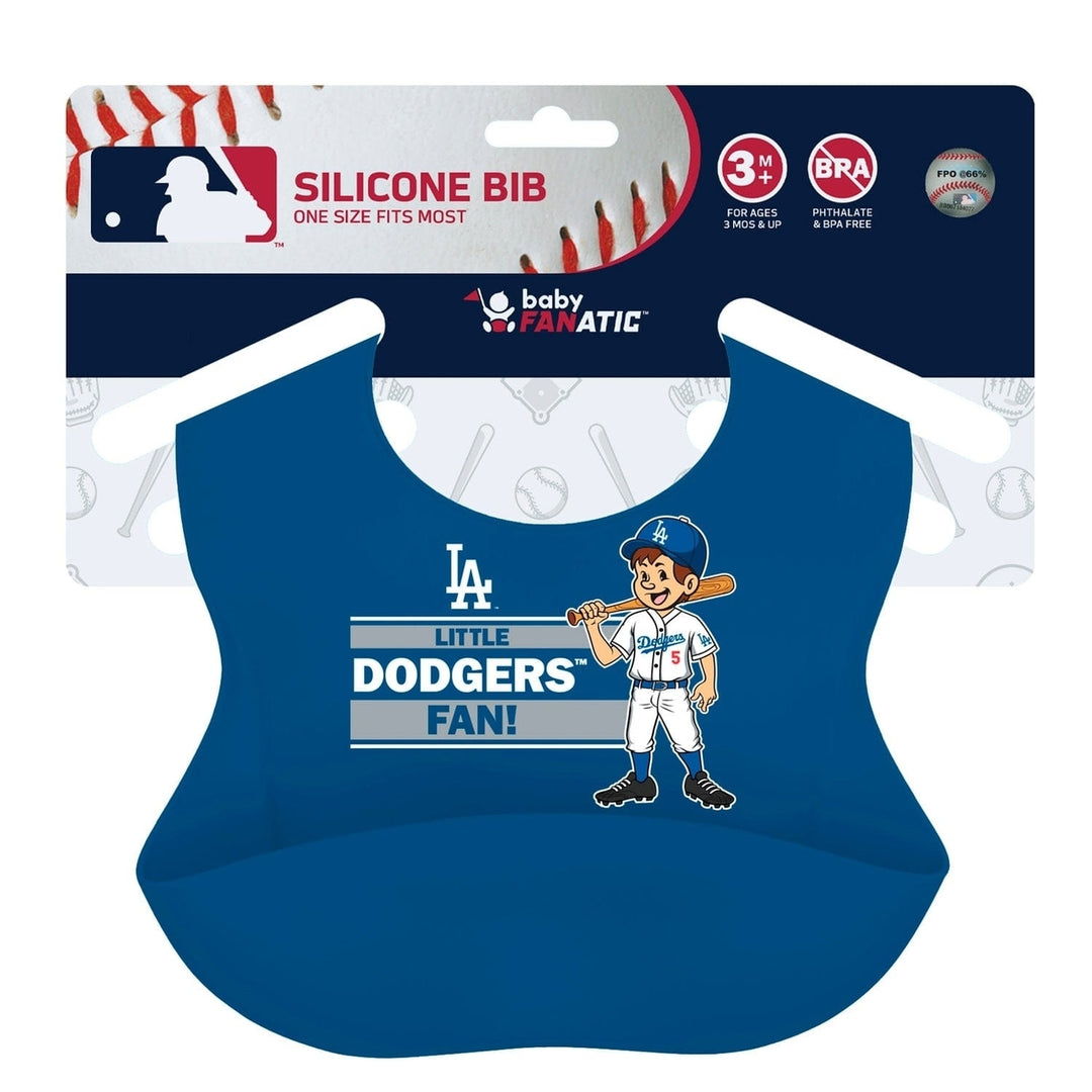 Los Angeles Dodgers - MLB Silicone Bib Image 2