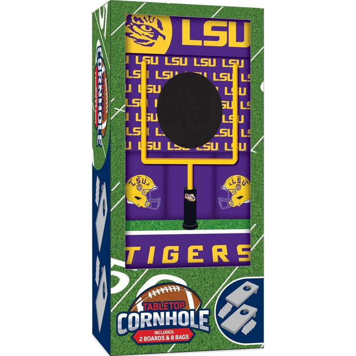 LSU Tigers - NCAA Tabletop Cornhole Image 1