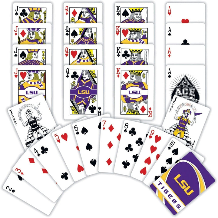 LSU Tigers Playing Cards 54 Card Deck Officially Licensed NCAA Team Cards Image 2