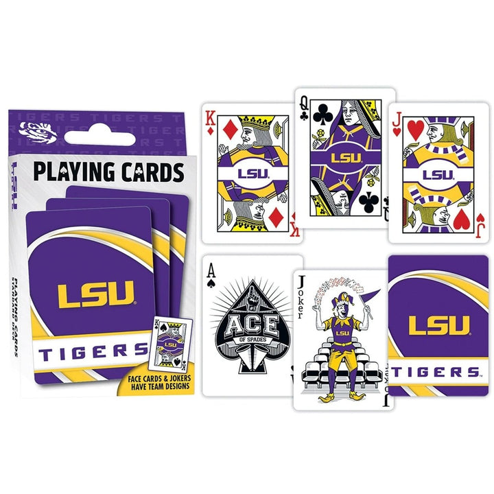 LSU Tigers Playing Cards 54 Card Deck Officially Licensed NCAA Team Cards Image 3