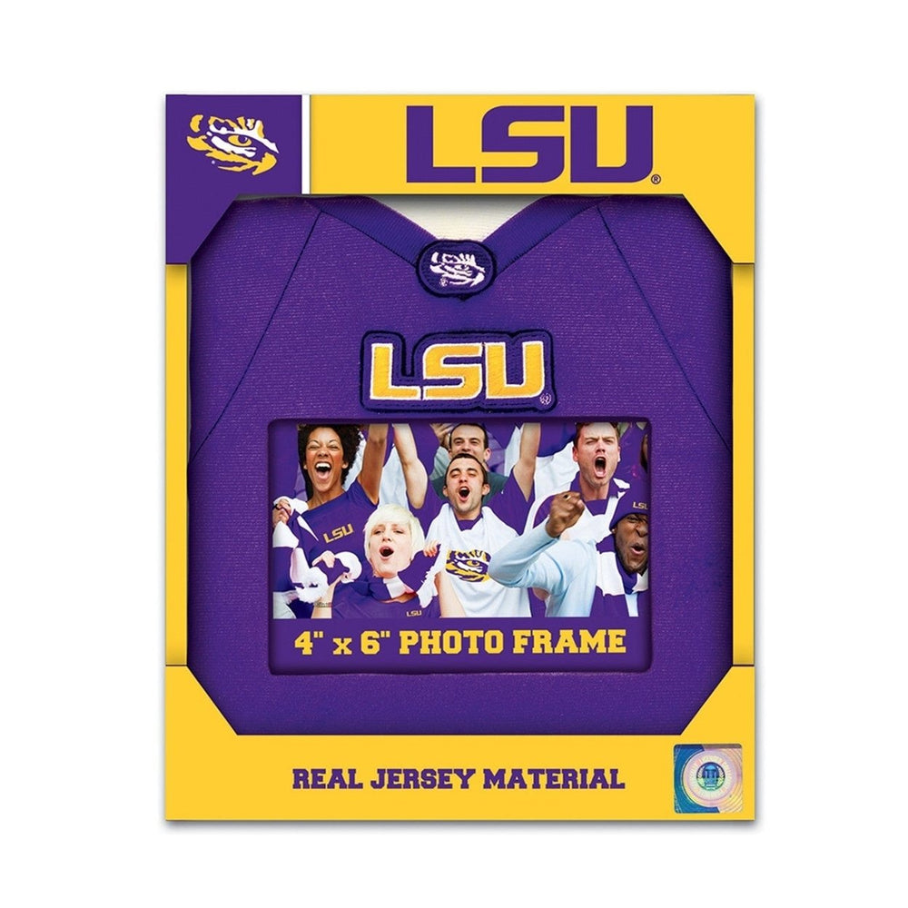 LSU Tigers Frame 4x6 Picture NCAA Team Easel Wall Hanger Game Day Decor Image 2