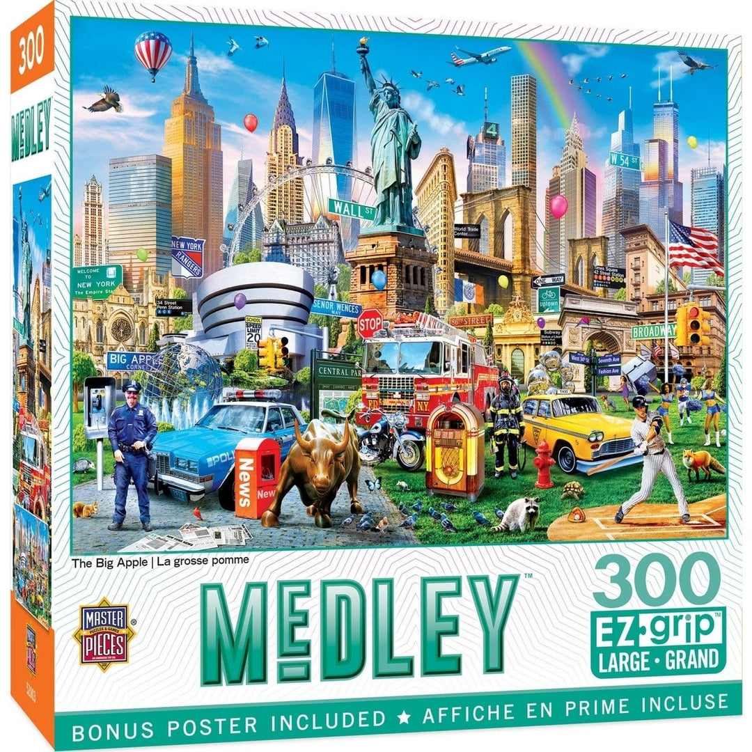 Medley - The Big Apple 300 Piece EZ Grip Jigsaw Puzzle Image 1