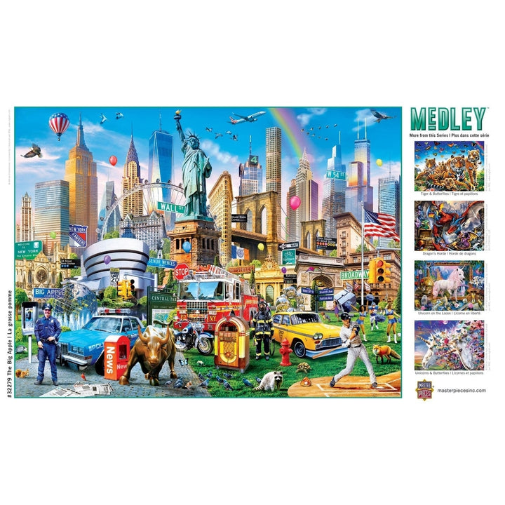 Medley - The Big Apple 300 Piece EZ Grip Jigsaw Puzzle Image 4