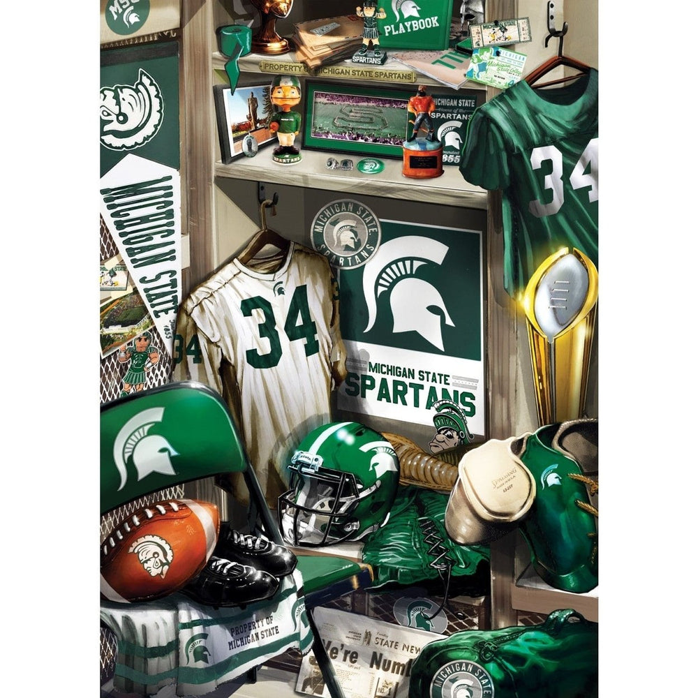 Michigan State Spartans - Locker Room 500 Piece Jigsaw Puzzle Image 2