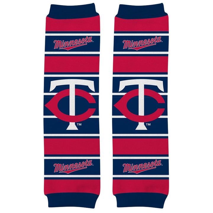 Minnesota Twins Baby Leg Warmers Unisex Cotton for Infants Toddlers 9-35 lbs Image 1