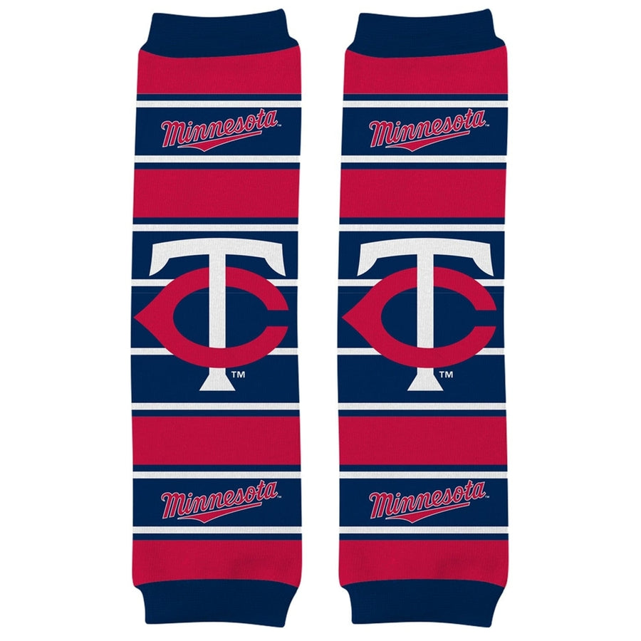 Minnesota Twins Baby Leg Warmers Unisex Cotton for Infants Toddlers 9-35 lbs Image 1