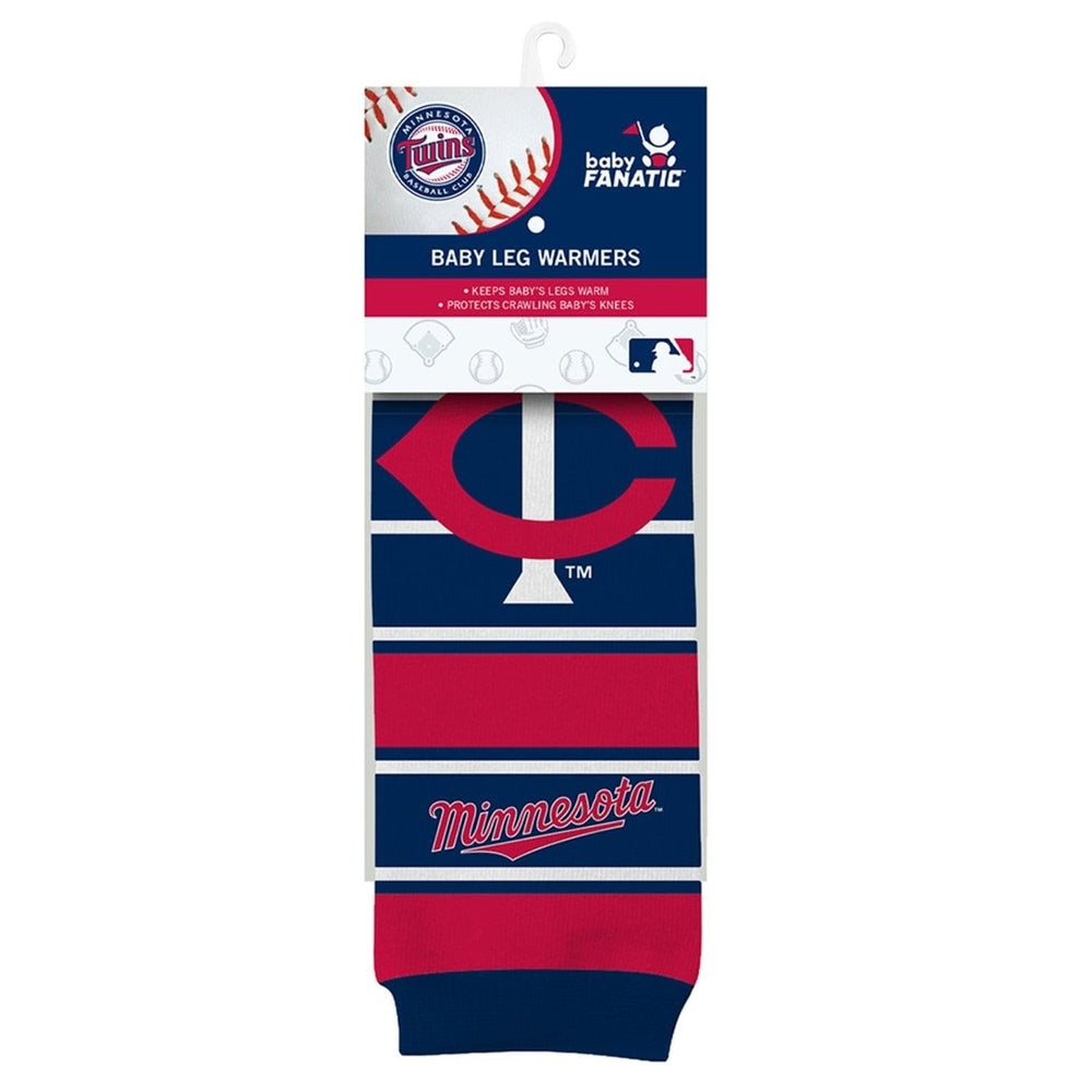 Minnesota Twins Baby Leg Warmers Unisex Cotton for Infants Toddlers 9-35 lbs Image 2