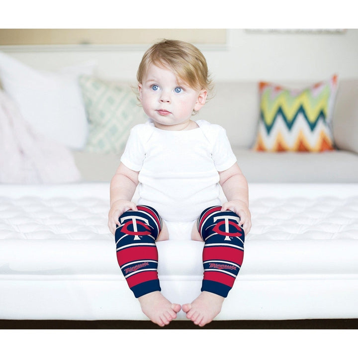 Minnesota Twins Baby Leg Warmers Unisex Cotton for Infants Toddlers 9-35 lbs Image 4