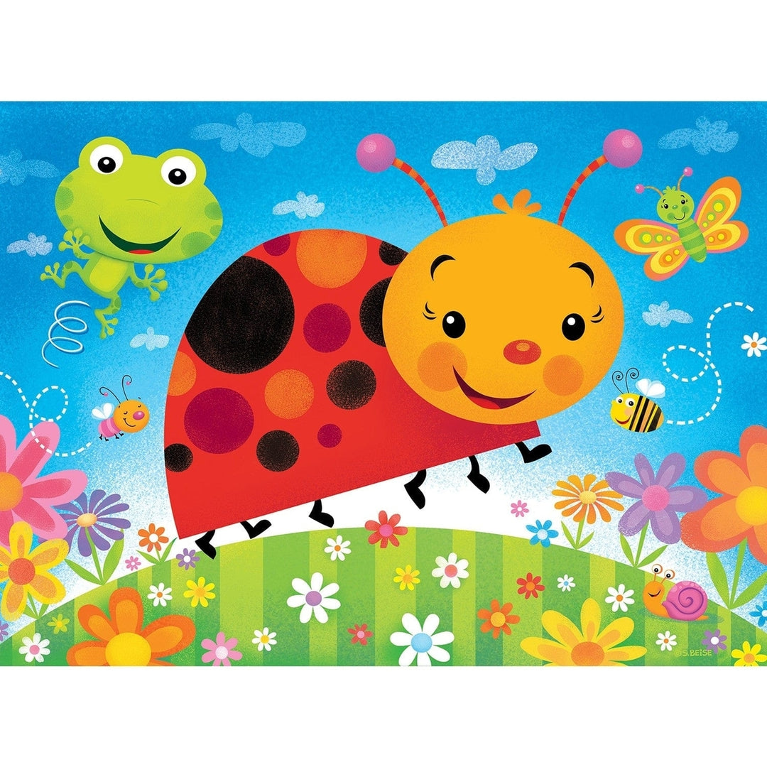 Lil Puzzler Bug Buddies 24 Piece Jigsaw Puzzle for Kids 19x14 Inches Ages 3+ Image 2