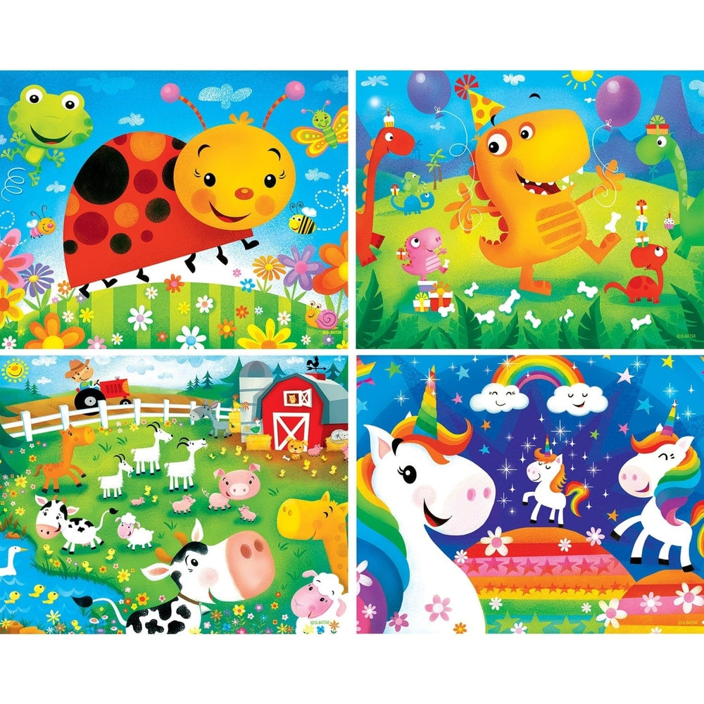 MasterPieces Lil Puzzler 48 Piece Jigsaw Puzzles 4-Pack for Kids Ages 6+ Image 2