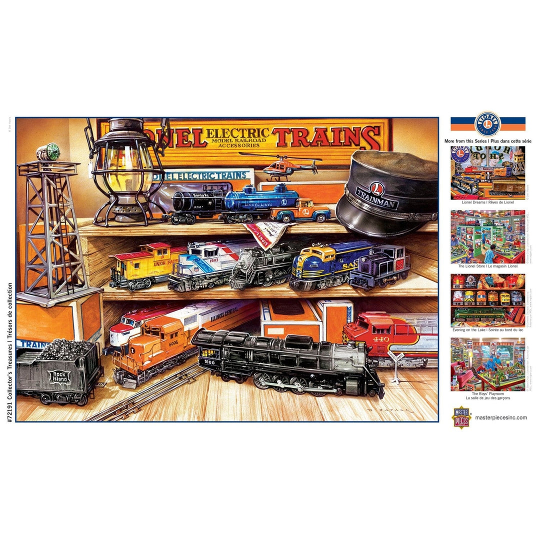 Lionel Trains 1000 Piece Jigsaw Puzzle 19.25"x26.75" Collectors Treasure Recycled Image 4