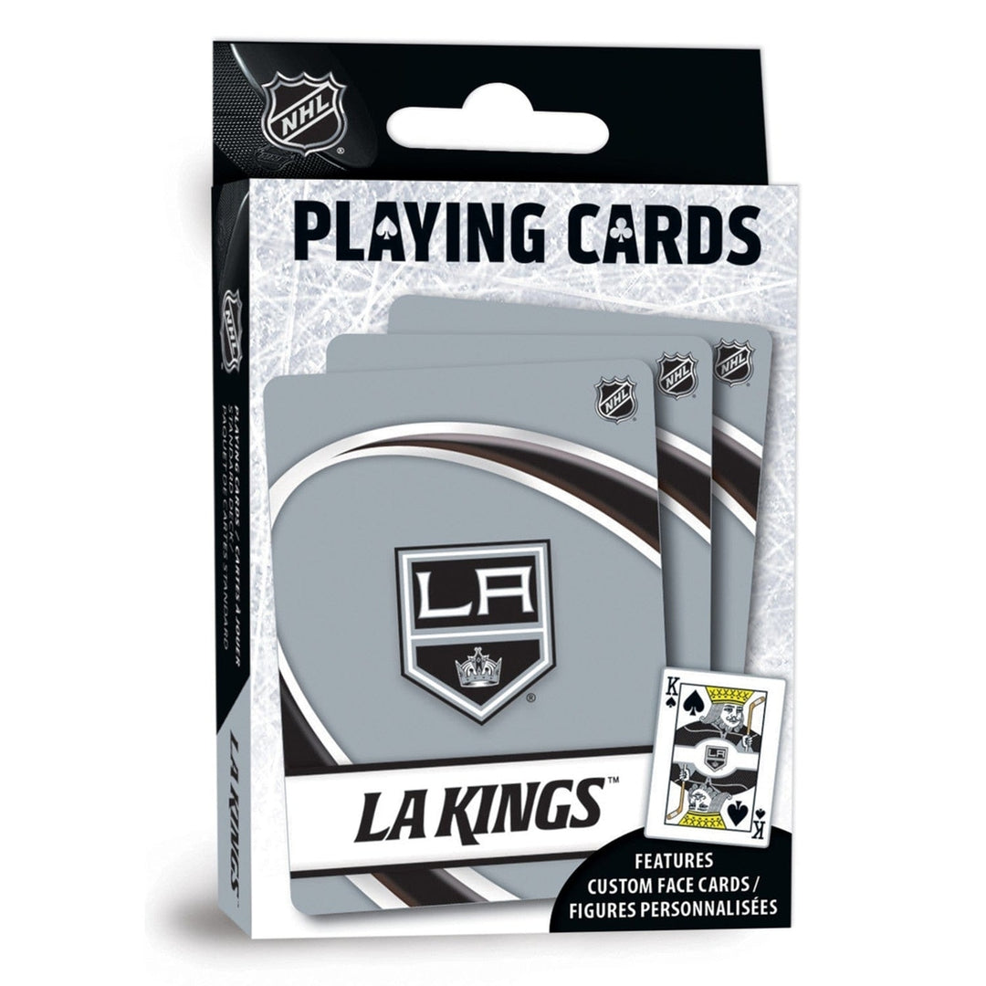 Los Angeles Kings Playing Cards - 54 Card Deck Image 1