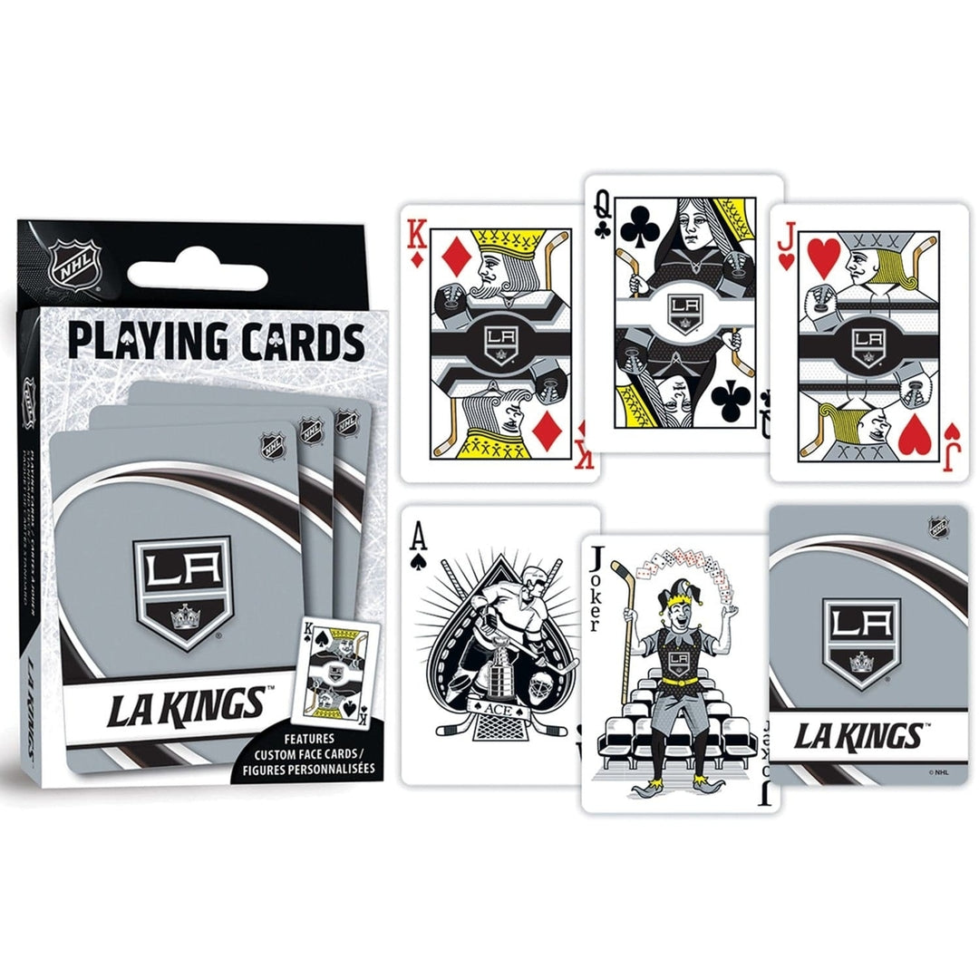 Los Angeles Kings Playing Cards - 54 Card Deck Image 3