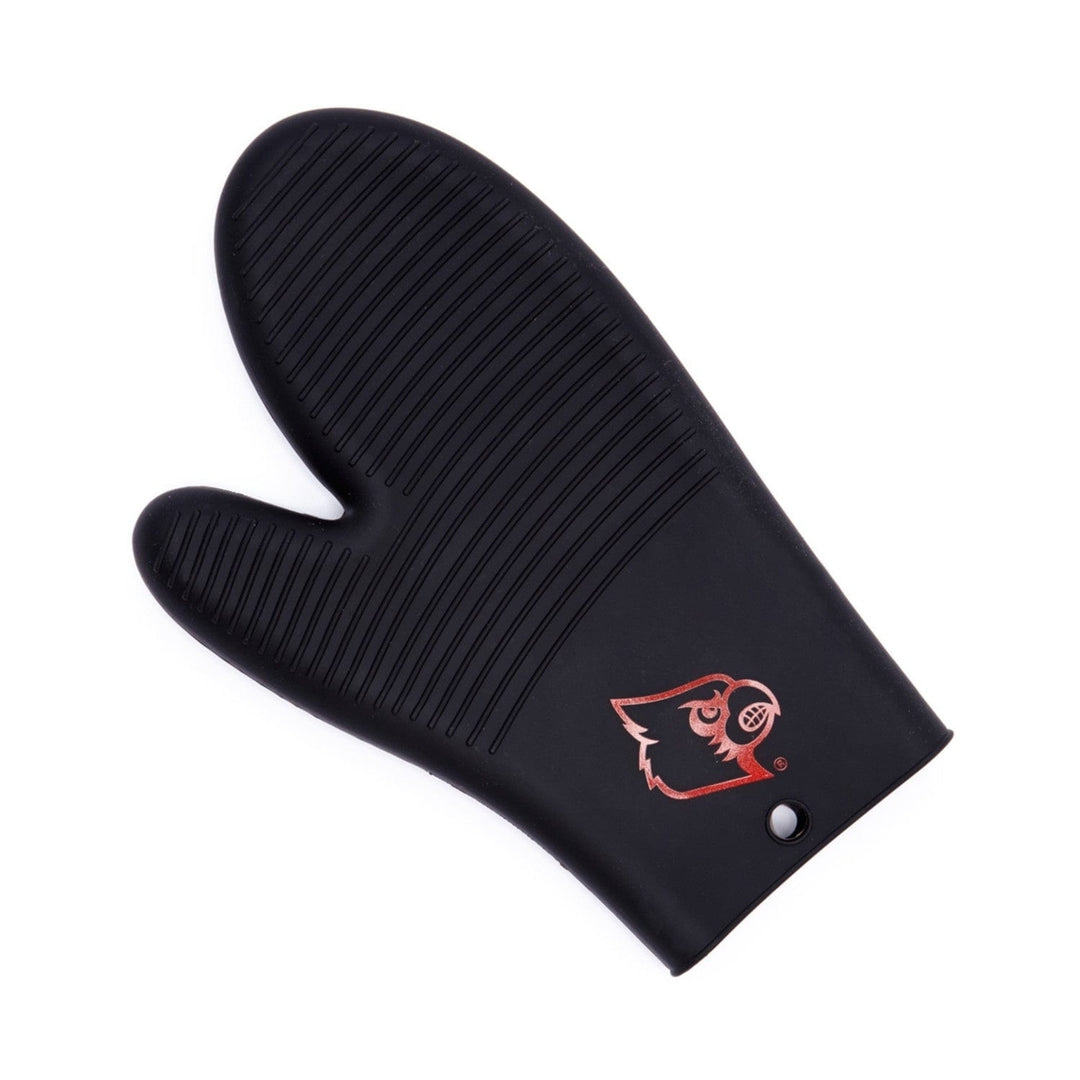 Louisville Cardinals Silicone Oven Mitt Grilling Glove Dishwasher Safe Red Image 1