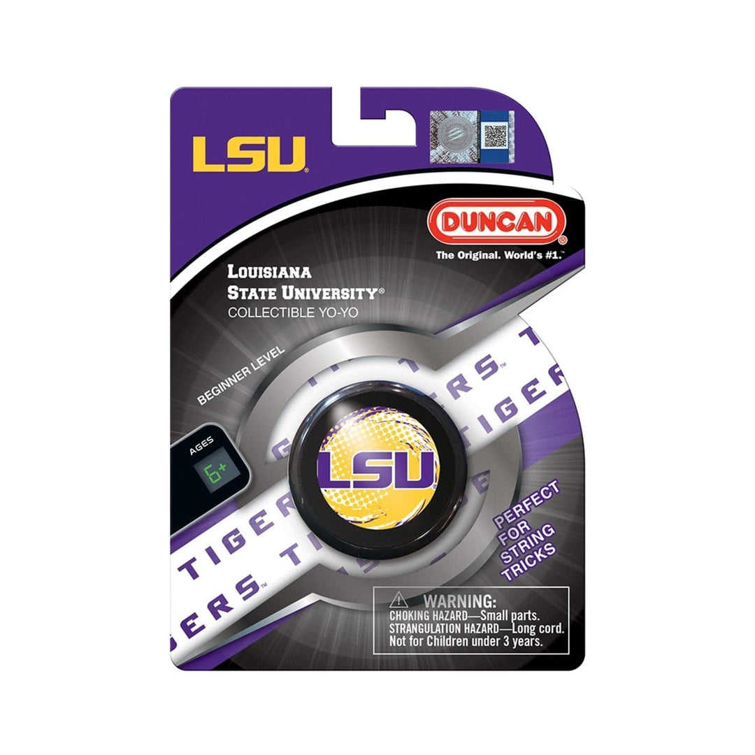 LSU Tigers Duncan Yo-Yo Collectible Blue and Yellow Team Design Beginner Level Image 2