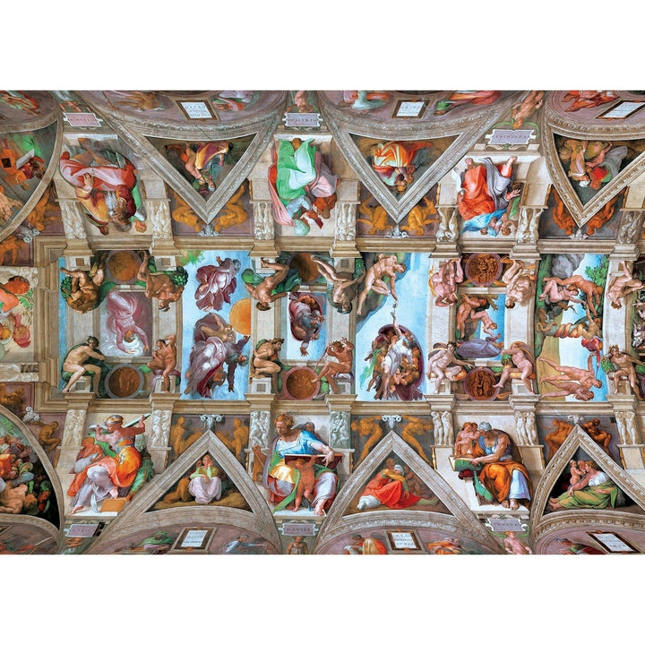 MasterPieces The Sistine Chapel Ceiling 1000 Piece Jigsaw Puzzle Art Game Image 2