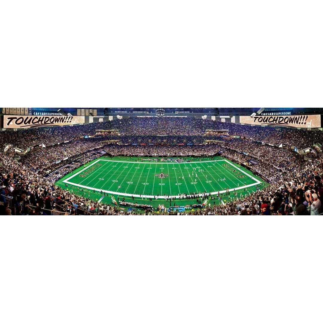 Orleans Saints - 1000 Piece Panoramic Jigsaw Puzzle Image 2