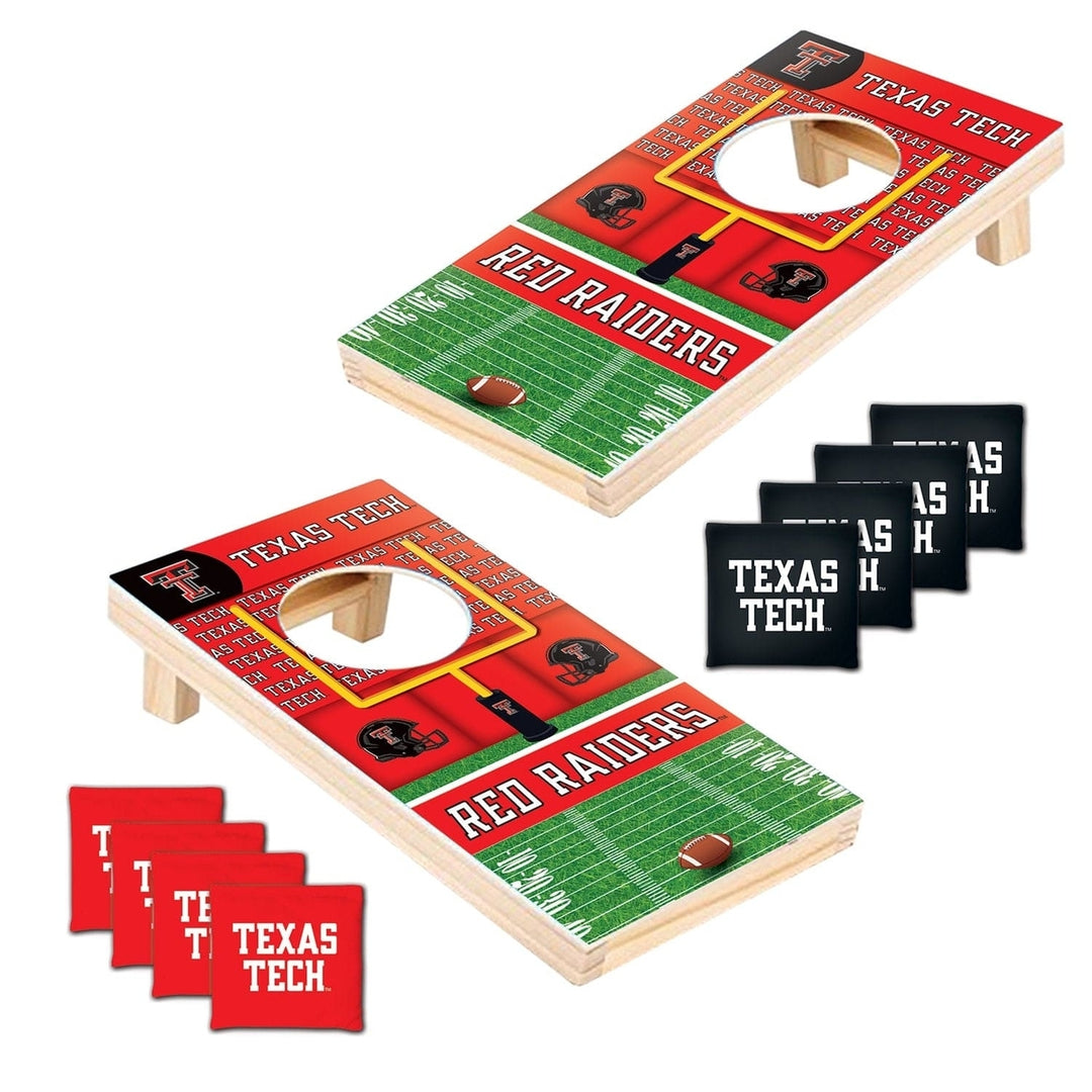 Texas Tech Red Raiders - NCAA Tabletop Cornhole Image 2