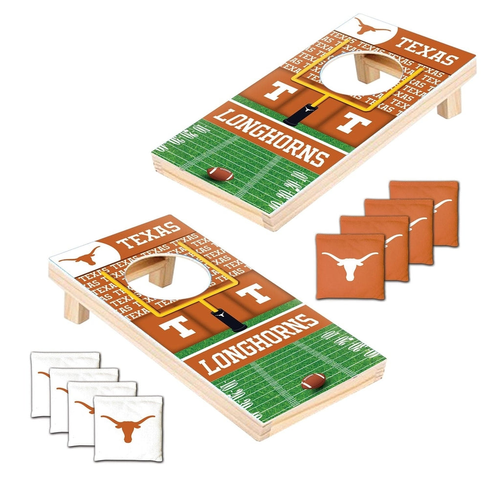 Texas Longhorns - NCAA Tabletop Cornhole Image 2