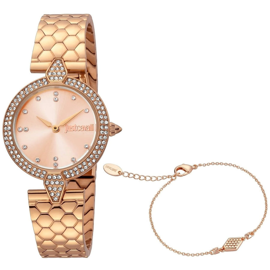 Just Cavalli Womens Set Rose gold Dial Watch - JC1L159M0075 Image 1